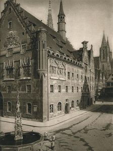 Ulm. Town - Hall - Cathedral Tower 1931. Artist: Kurt Hielscher