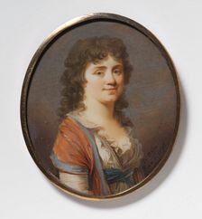 Ulrica Scharp (1743-1839), born Liedman, 1798. Creator: Giovanni Domenico Bossi