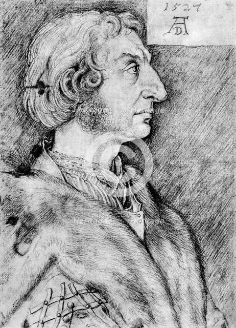 'Ulrich Starck', 1527, (1936). Artist: Albrecht Dürer