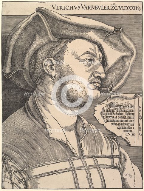 Ulrich Van Büler.n.d. Creator: Albrecht Durer.