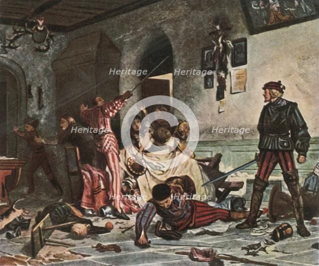 'Ulrich Von Hutten, 1516', (1936).  Creator: Unknown.