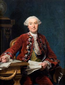 Ulrik Scheffer (1716-1799), 1763. Artist: Roslin, Alexander (1718-1793)