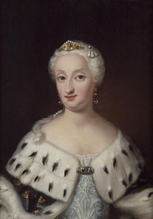 Ulrika Eleonora d.y., 1688-1741, Queen of Sweden, married to King Fredrik I, c1710. Creator: Ulrika Fredrika Pasch