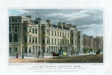Ulster Terrace, Regent's Park, London, 1827. Artist: J Henshall