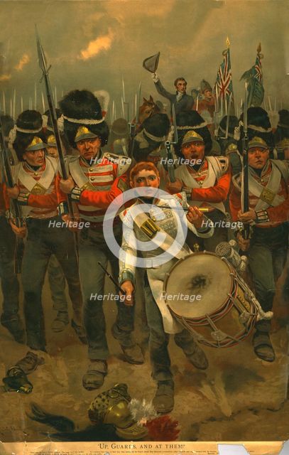 'Up, Guards and at them!', 1899. Creator: Richard Caton Woodville II.