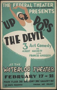 Up Pops the Devil, Waterloo, IA, 1937. Creator: Unknown
