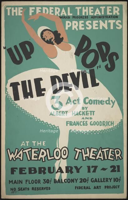 Up Pops the Devil, Waterloo, IA, 1937. Creator: Unknown.
