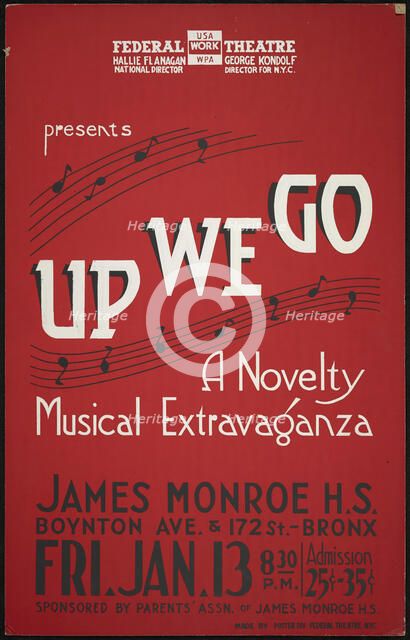 Up We Go, New York, [1930s]. Creator: Unknown.