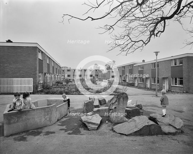 Upton Priory housing estate, Macclesfield, Cheshire East, 12/05/1967. Creator: John Laing plc.