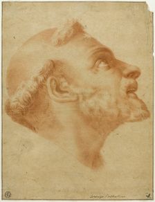 Upturned Head of Saint Dominic, n.d. Creator: Lorenzo Sabatini