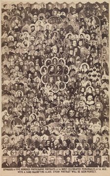 Upwards of Five Hundred Photographic Portraits of the Most Celebrated Personages of th..., ca. 1864. Creator: Ashford Brothers & Co
