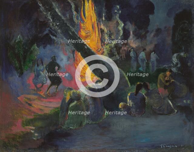 Upa upa (The Fire Dance), 1891.