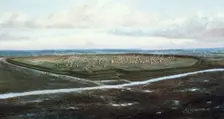 Uphall Camp, London, c100 BC. Creator: Frank Gardiner
