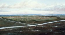 Uphall Camp, London, c100 BC. Creator: Frank Gardiner