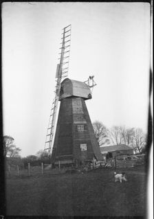Uphill Mill, Hawkinge, Shepway, Kent, 1929. Creator: Francis Matthew Shea