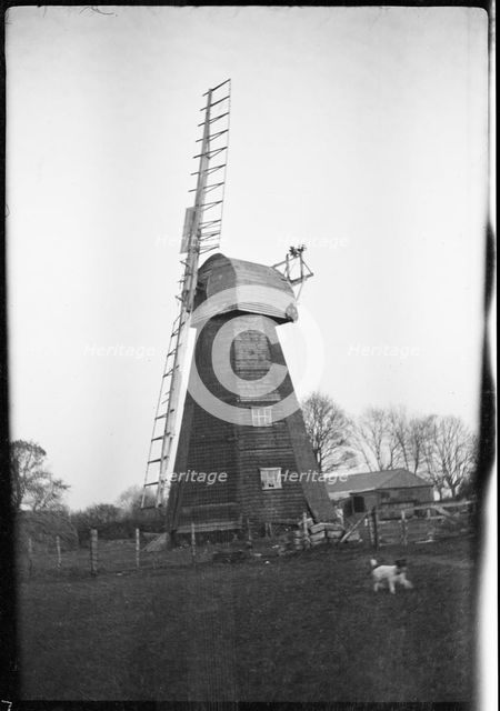 Uphill Mill, Hawkinge, Shepway, Kent, 1929. Creator: Francis Matthew Shea.