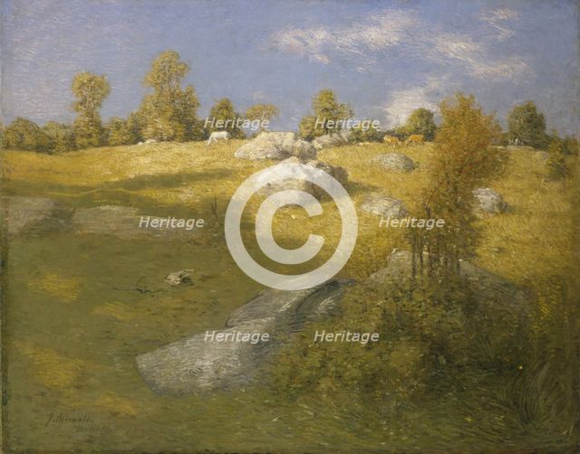 Upland Pasture, ca. 1905. Creator: Julian Alden Weir.