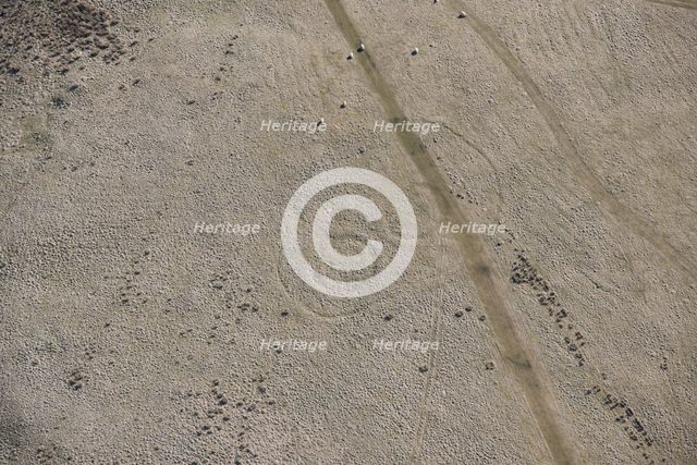 Uplaw Knowe palisaded settlement, Northumberland, 2015. Creator: Historic England.
