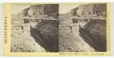 Upper and Lower lead, Timbuctoo, California, 1865. Creator: Lawrence & Houseworth