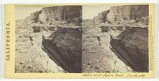 Upper and Lower lead, Timbuctoo, California, 1865. Creator: Lawrence & Houseworth