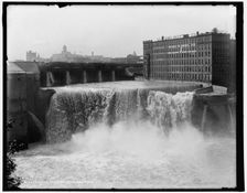 Upper Genesee Falls, Rochester, N.Y., c1905. Creator: Unknown