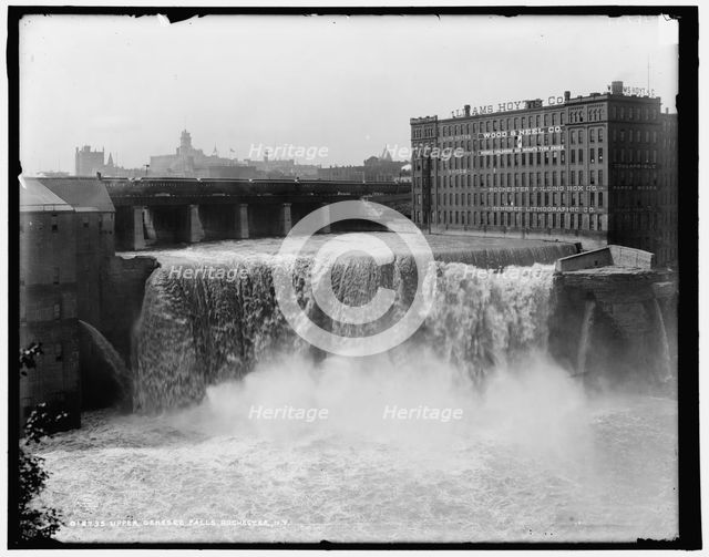 Upper Genesee Falls, Rochester, N.Y., c1905. Creator: Unknown.