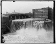 Upper Genesee Falls, Rochester, N.Y., c1905. Creator: Unknown
