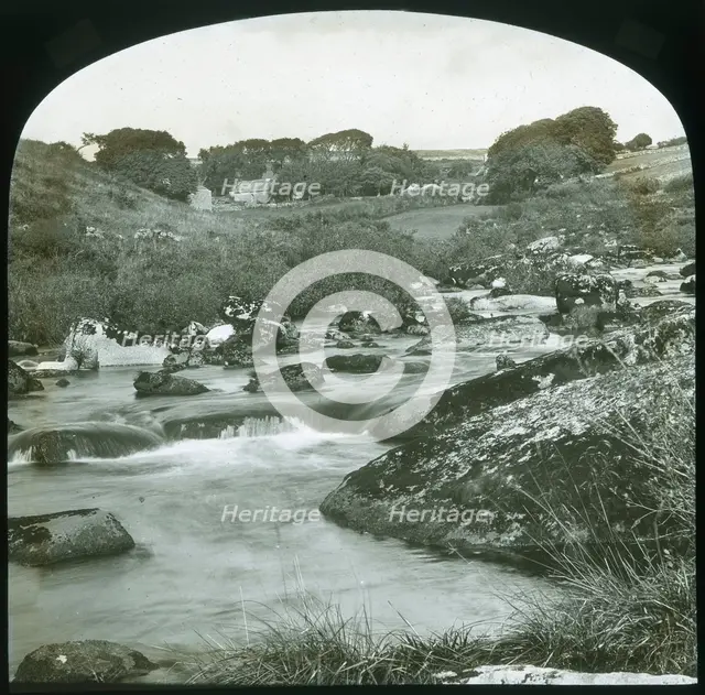 'Upper Dart - Dartmoor', late 19th-early 20th century. Creator: Unknown.