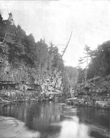 Upper End of the Ausable Chasm, Adirondacks, New York State, USA, c1900. Creator: Unknown