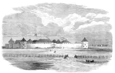 Upper Fort Garry, Red River Settlement, 1870. Creator: Unknown