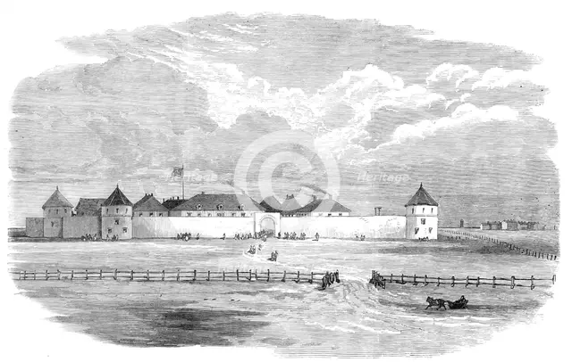 Upper Fort Garry, Red River Settlement, 1870. Creator: Unknown.