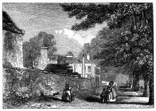 Upper Flask Tavern, Hampstead Heath, residence of George Steevens, 1840