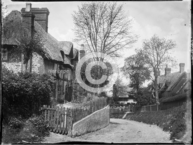 Upper Icknield Way, Whiteleaf, Princes Risborough, Wycombe, Buckinghamshire, 1910. Creator: Katherine Jean Macfee.