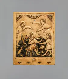 Upper Leaf of Sundial, German, ca. 1500. Creator: Unknown