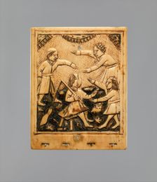 Upper Leaf of Sundial, German, ca. 1500. Creator: Unknown