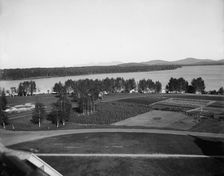 Upper Saranac Lake from Saranac Inn, Adirondacks, N.Y., between 1900 and 1910. Creator: Unknown