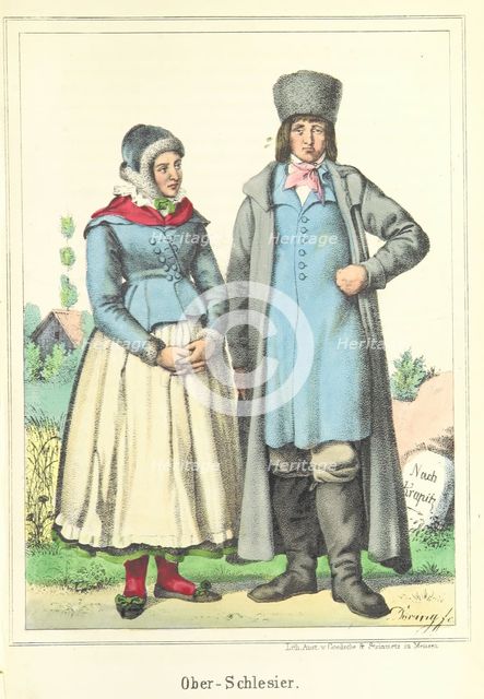 Upper Silesian, 1847.  Creator: Goedsche & Steinmetz.