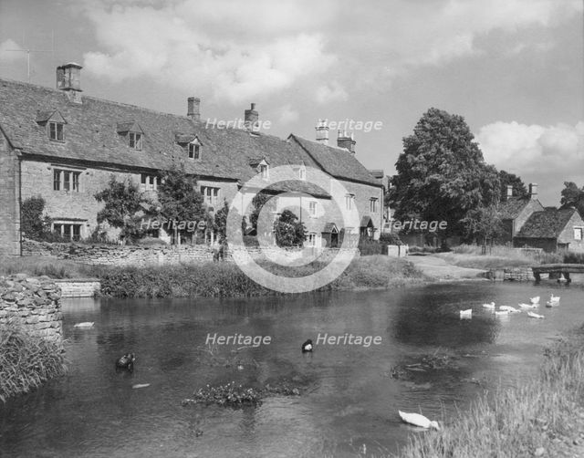 Upper Slaughter, Gloucestershire, c1955. Creator: Arthur Charles Kirby Ware.