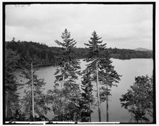 Upper St. Regis Lake, Adirondack Mountains, c.between 1900 and 1906. Creator: Unknown