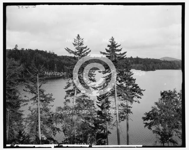 Upper St. Regis Lake, Adirondack Mountains, c.between 1900 and 1906. Creator: Unknown.