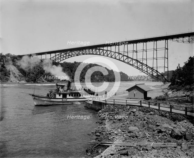 Upper Steel Arch Bridge, Niagara, between 1898 and 1899. Creator: Unknown.