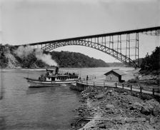 Upper Steel Arch Bridge, Niagara, between 1898 and 1899. Creator: Unknown