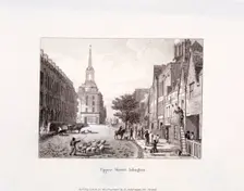 Upper Street, Islington, London, 1819. Artist: Anon