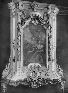 Upper Part of Mantelpiece in the Style of Daniel Marot 18th century, (1910)