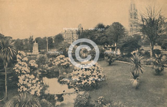 'Upper Pleasure Gardens in Rhododendron Time', 1929. Artist: Unknown.