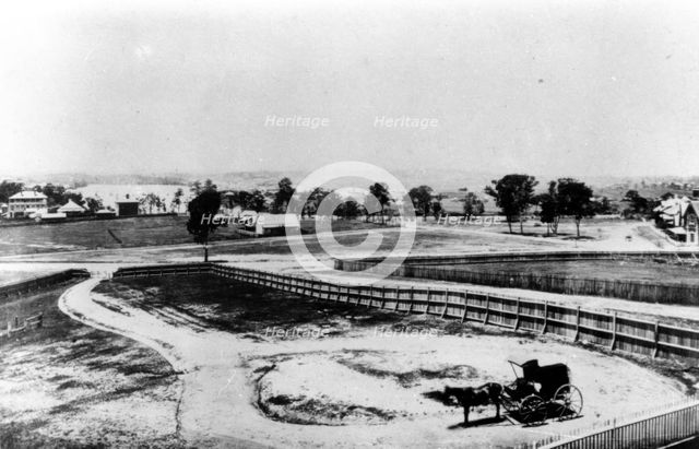 Upper Roma Street with Brisbane River and Milton Reach, c1880s. Creator: Unknown.