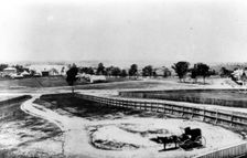 Upper Roma Street with Brisbane River and Milton Reach, c1880s. Creator: Unknown