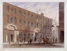 Upper Thames Street, London, 1856