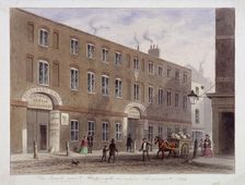 Upper Thames Street, London, 1856