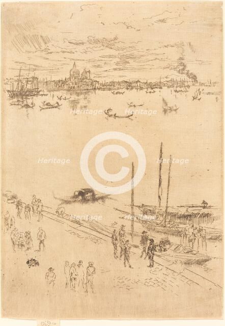 Upright Venice, 1879-1880. Creator: James Abbott McNeill Whistler.